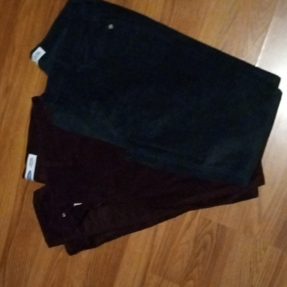 OLD NAVY CORDUROY SKINNY LEG PANTS
